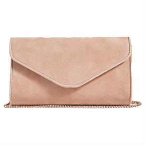 LK Bennett Dominica Suede Clutch Bag